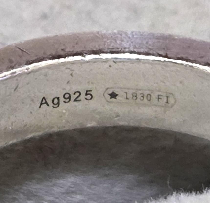 Gucci グッチ ゴーストリング　SV925　リング　14号　42828