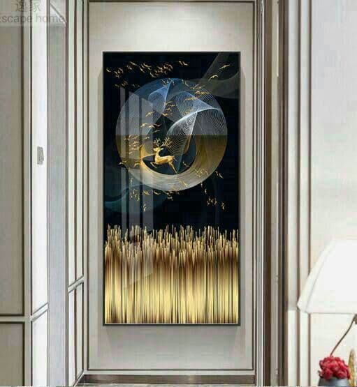 値下げ！【新品】リビングルーム装飾画 玄関装飾画 現代 ソファの背景装飾画-