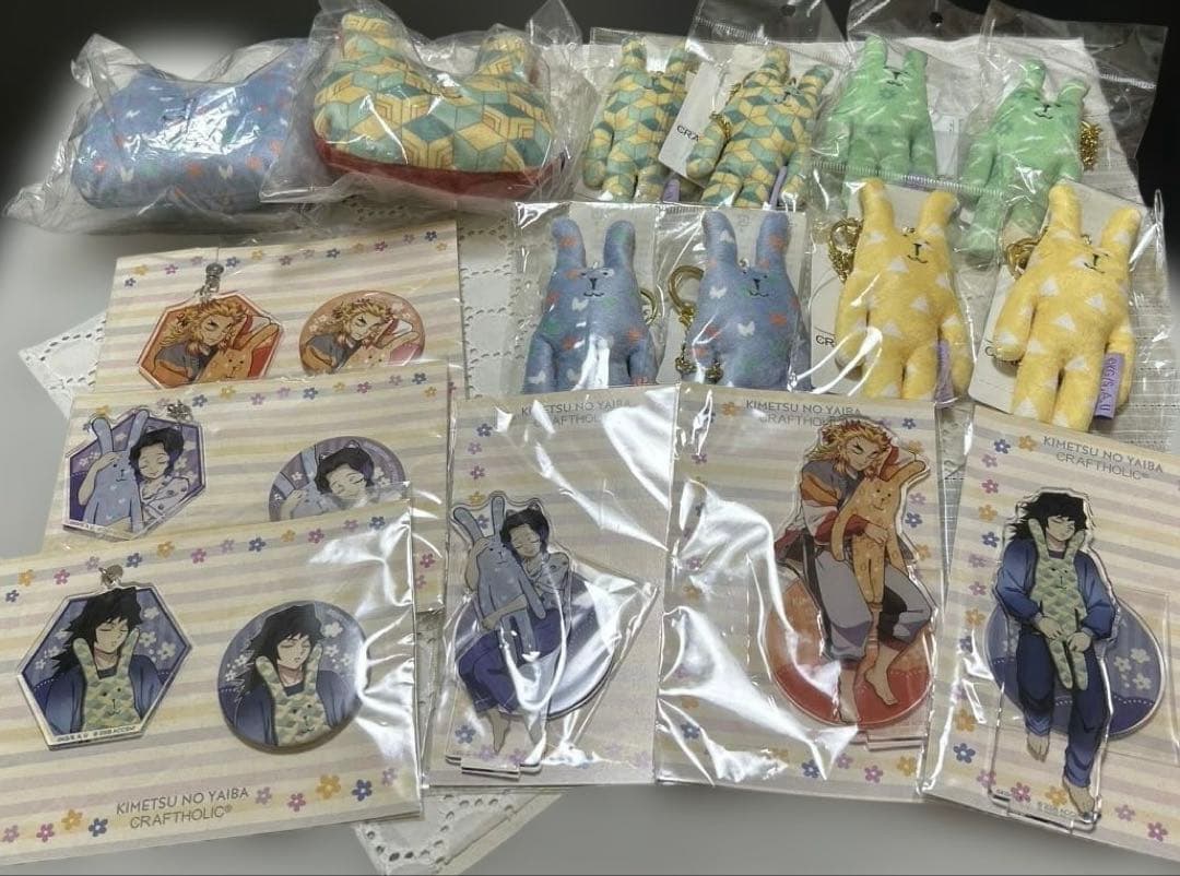鬼滅の刃 クラフトホリック まとめ売り アクスタ ぬいチャーム その他