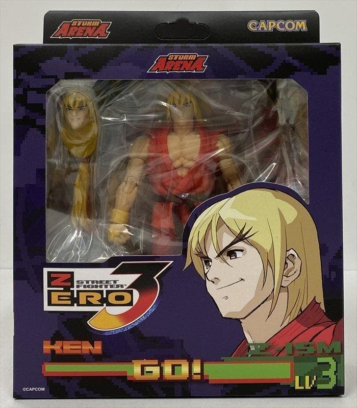 ストリートファイターアルファ3 ストームアリーナ リュウ、ケン 1/12スケール