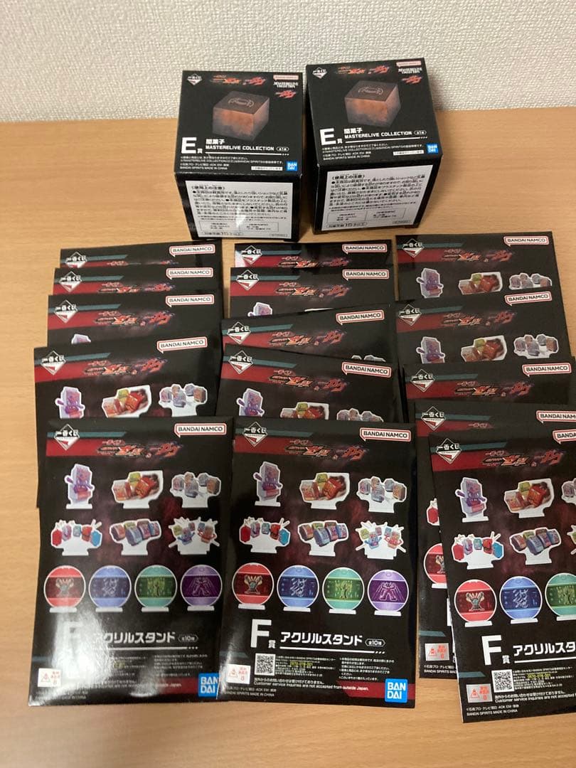 一番くじ 仮面ライダーゼッツ&仮面ライダーガヴ ラストワンA-H賞　合計56点