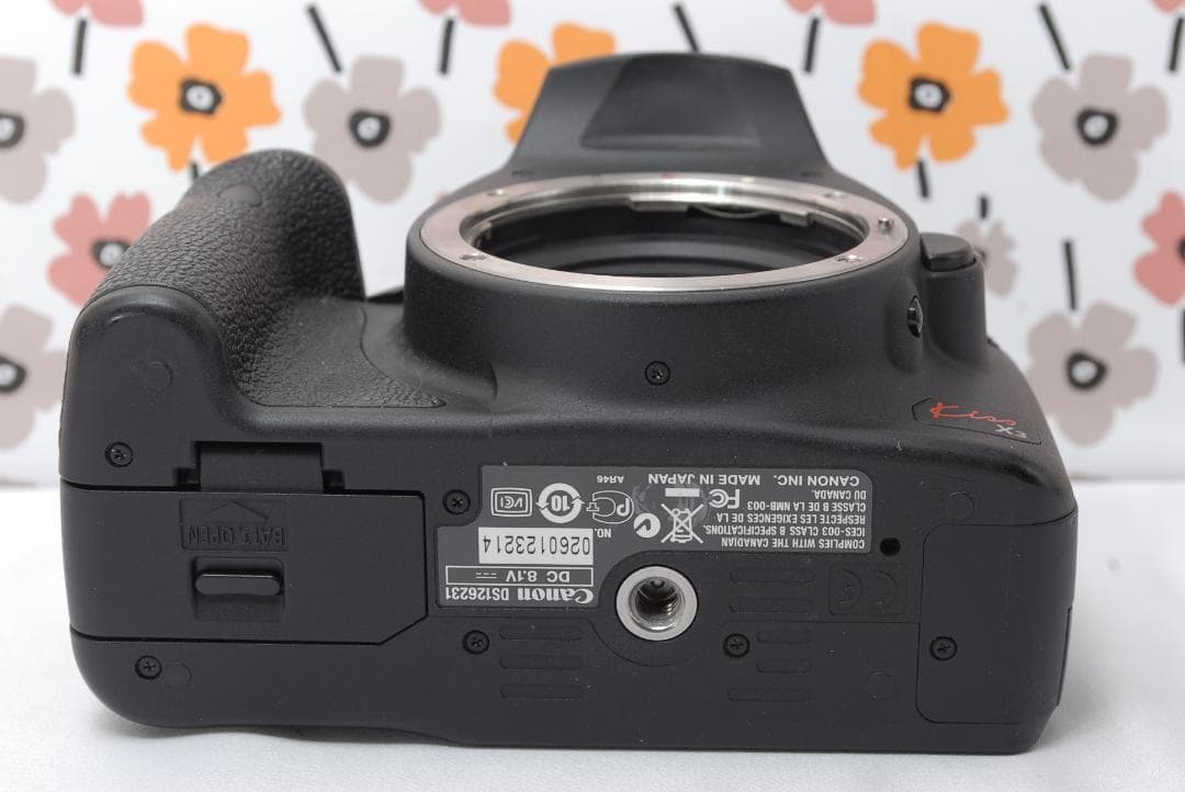 ❤Canon Kiss X3❤軽量入門モデル❤スマホ転送OK❤近～中距離レンズ❤