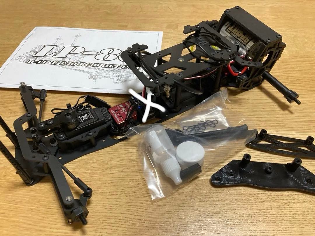 lp86シャーシ　メカ付き