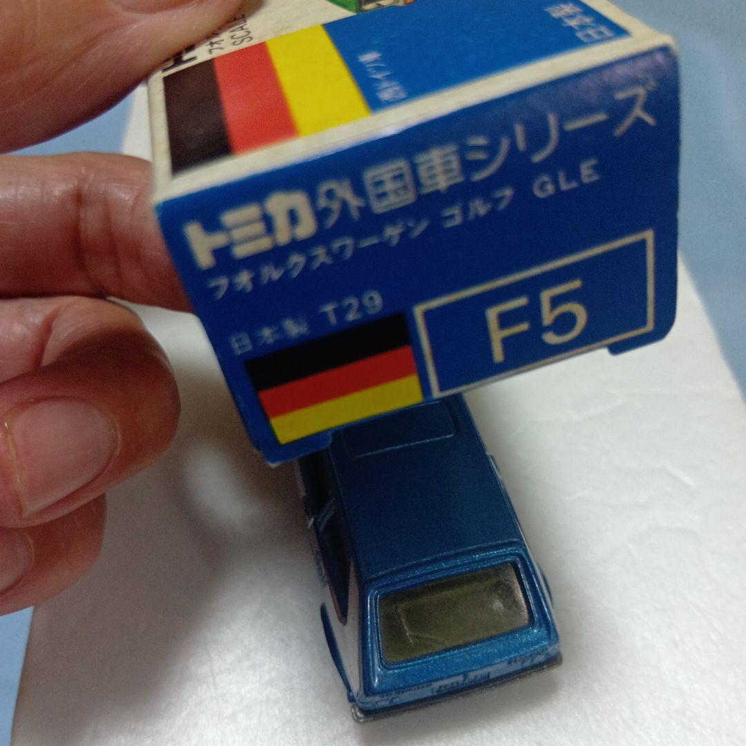 トミカ青箱　フォルクスワーゲン ゴルフ GLE 1/56　日本製　外箱共に極上品