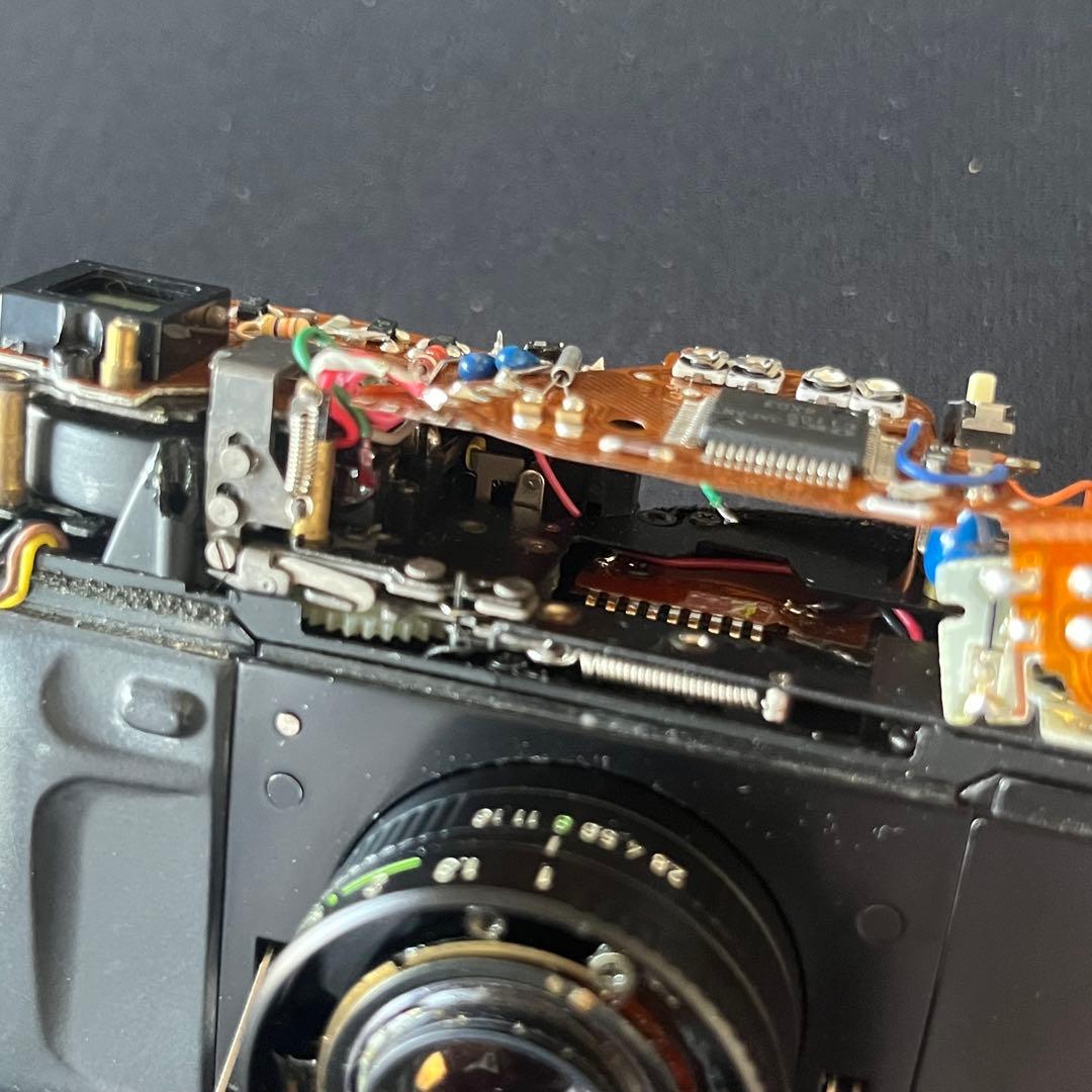 【ジャンク 部品取り用】CONTAX T 初代 分解品 フィルムカメラ