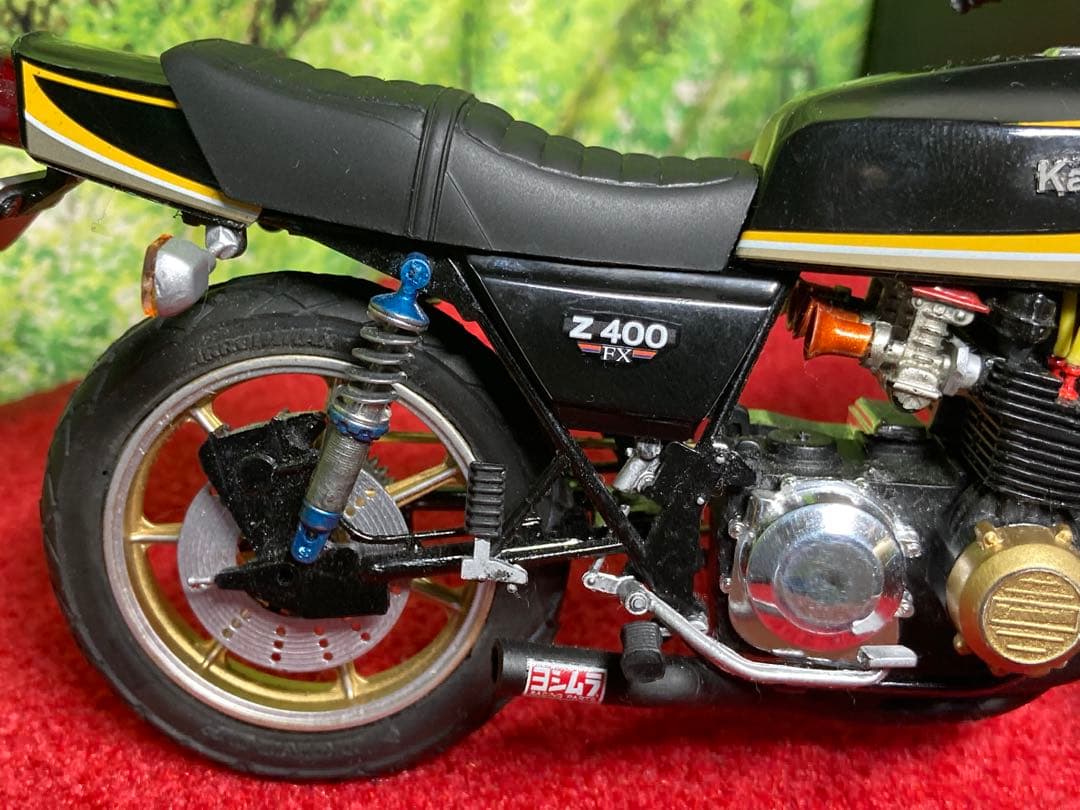 え？さん専用アオシマ★Z400FXタイガーカラー製作品(素人作品)★