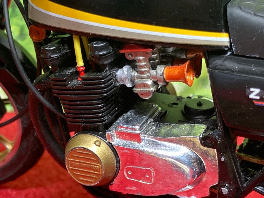 え？さん専用アオシマ★Z400FXタイガーカラー製作品(素人作品)★