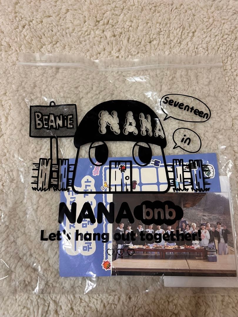 NANA民泊 THE8 ビーニー ニット帽 SEVENTEENミンハオ　ミョンホ