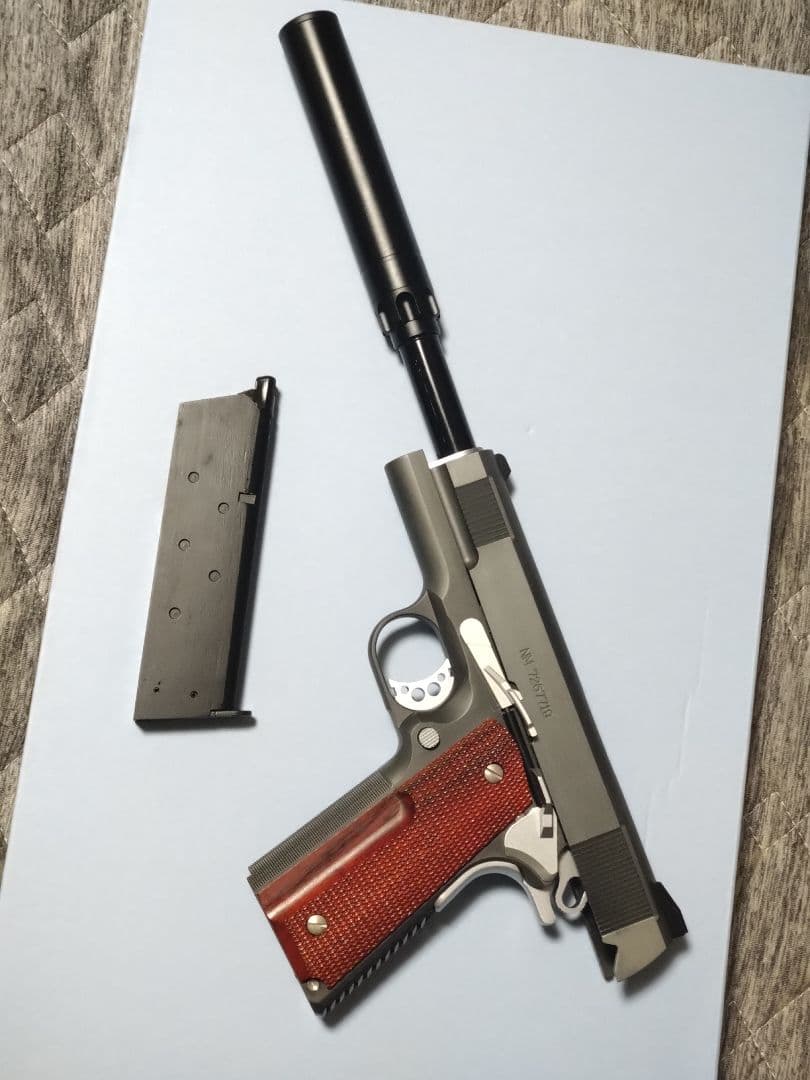 ウエスタンアームズ　スネークマッチ　デルタ.ver　同社新発売サプレッサー付き