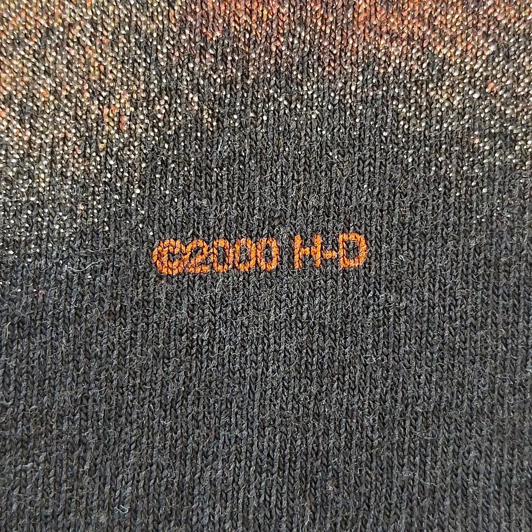 ハーレーダビッドソン ノースリーブTシャツ 00s USA製 L 黒 14742