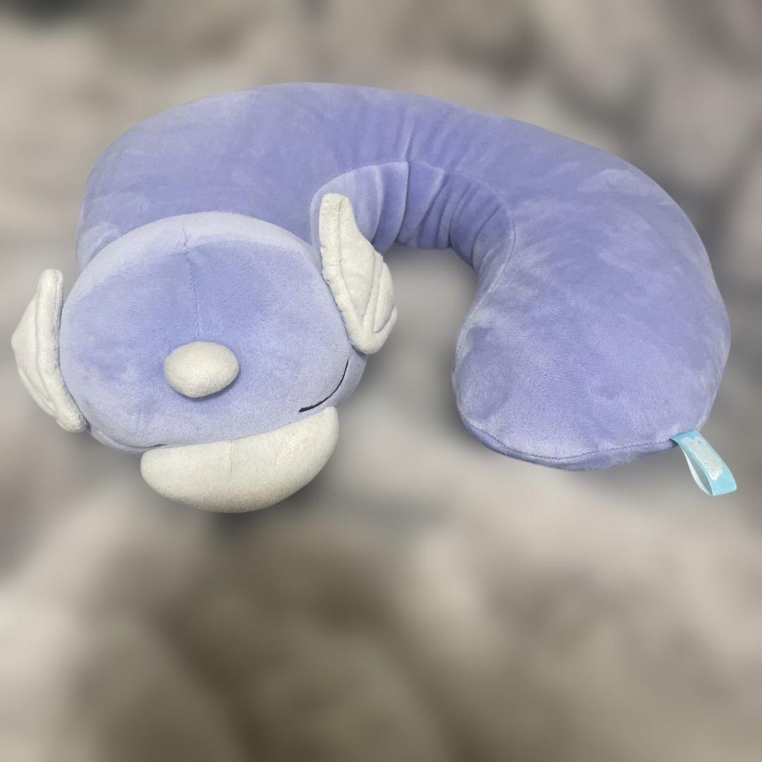 ミニリュウ　ネックピロー　クッションぬいぐるみ