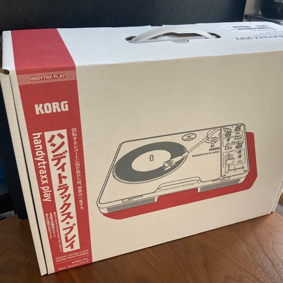 週末値下げKORG handytraxx play ポータブルレコードプレーヤー