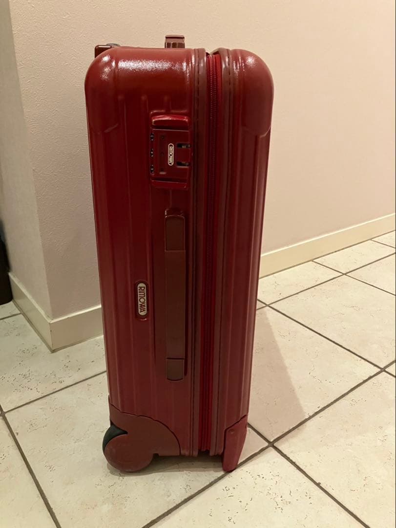 【訳あり】リモワ　サルサ　2輪　機内持込サイズ　レッド