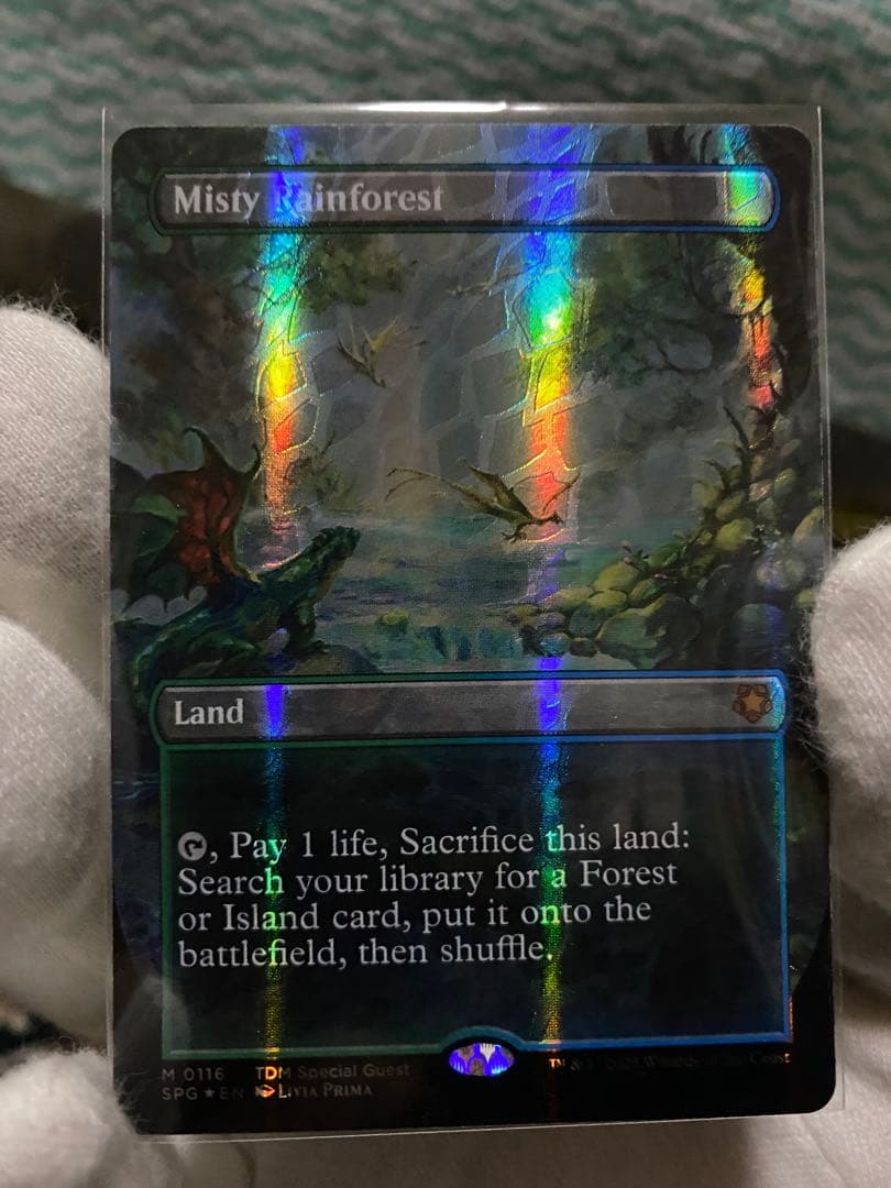 Misty Rainforest 【霧深い雨林】英語版ドラゴンスケイルfoil