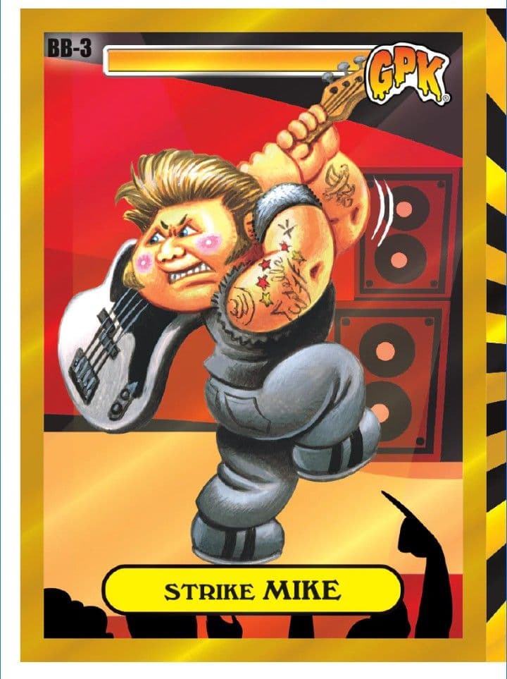 Topps カード GPK Battle of Bands Green Day