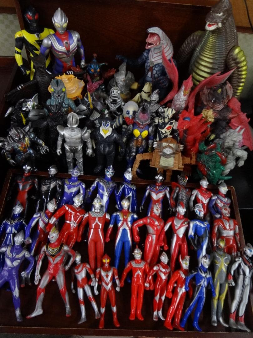 ウルトラマンシリーズ          ソフビフィギュア 70体大量セット