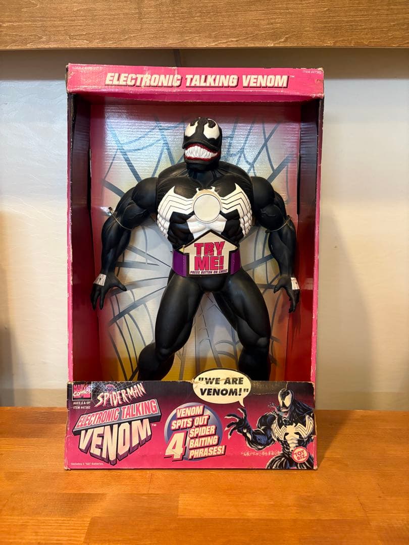 アメコミ -TOY BIZ- ELECTRONIC TALKING VENOM