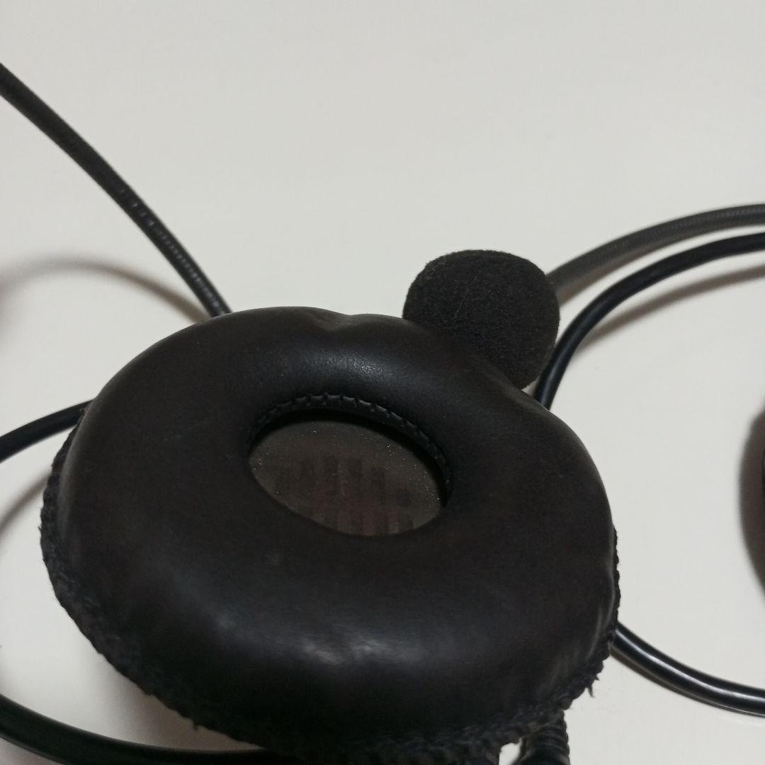 ICOM同時通話無線機IC -4855セット乾電池ケース 付ヘッドセット付お買得