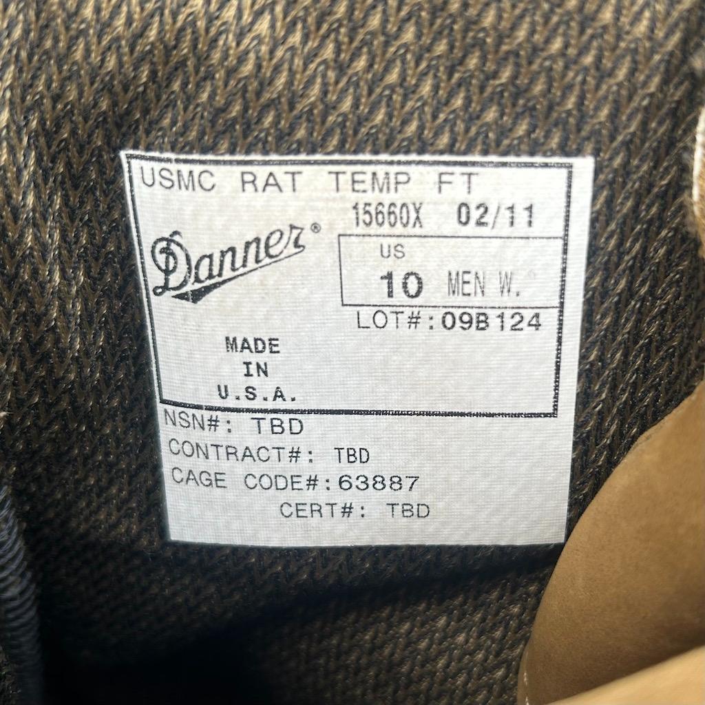 米軍　USMC Darrer　ダナー　デザートブーツ １０W　ワイド　２８cm