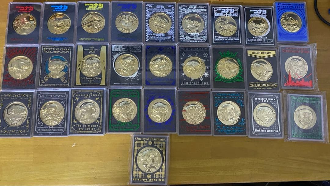 名探偵コナン　映画メダルセット