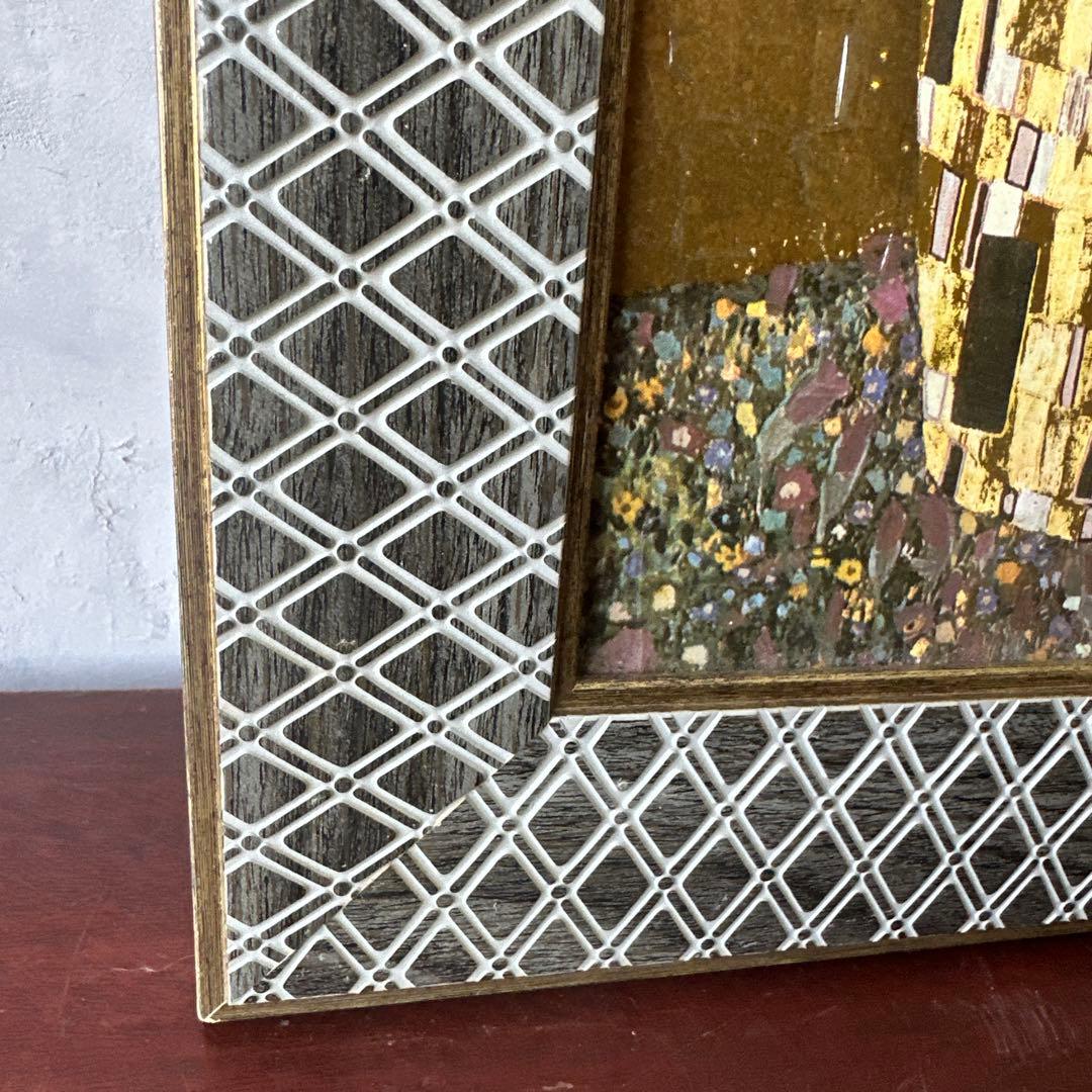 瞬間的お値下げ‼️クリムト　接吻　額　Gustav Klimt The Kiss