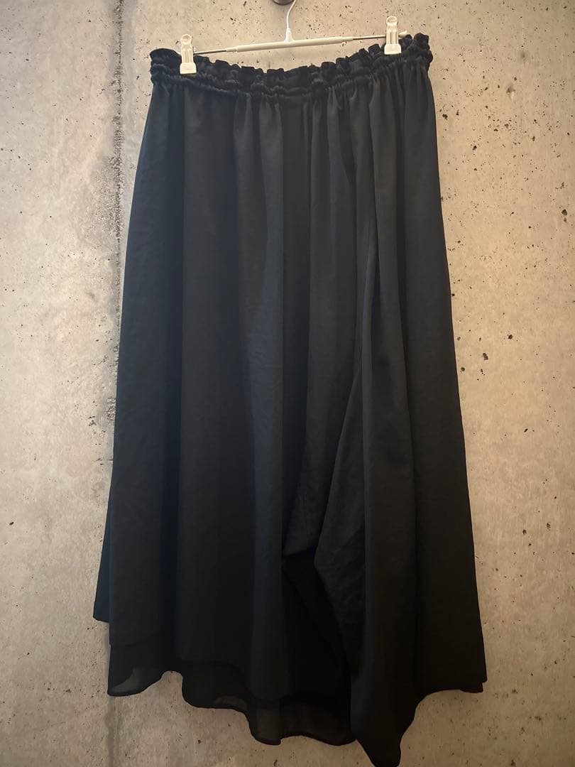 YOHJIYAMAMOTO アシンメトリーサルエルパンツ