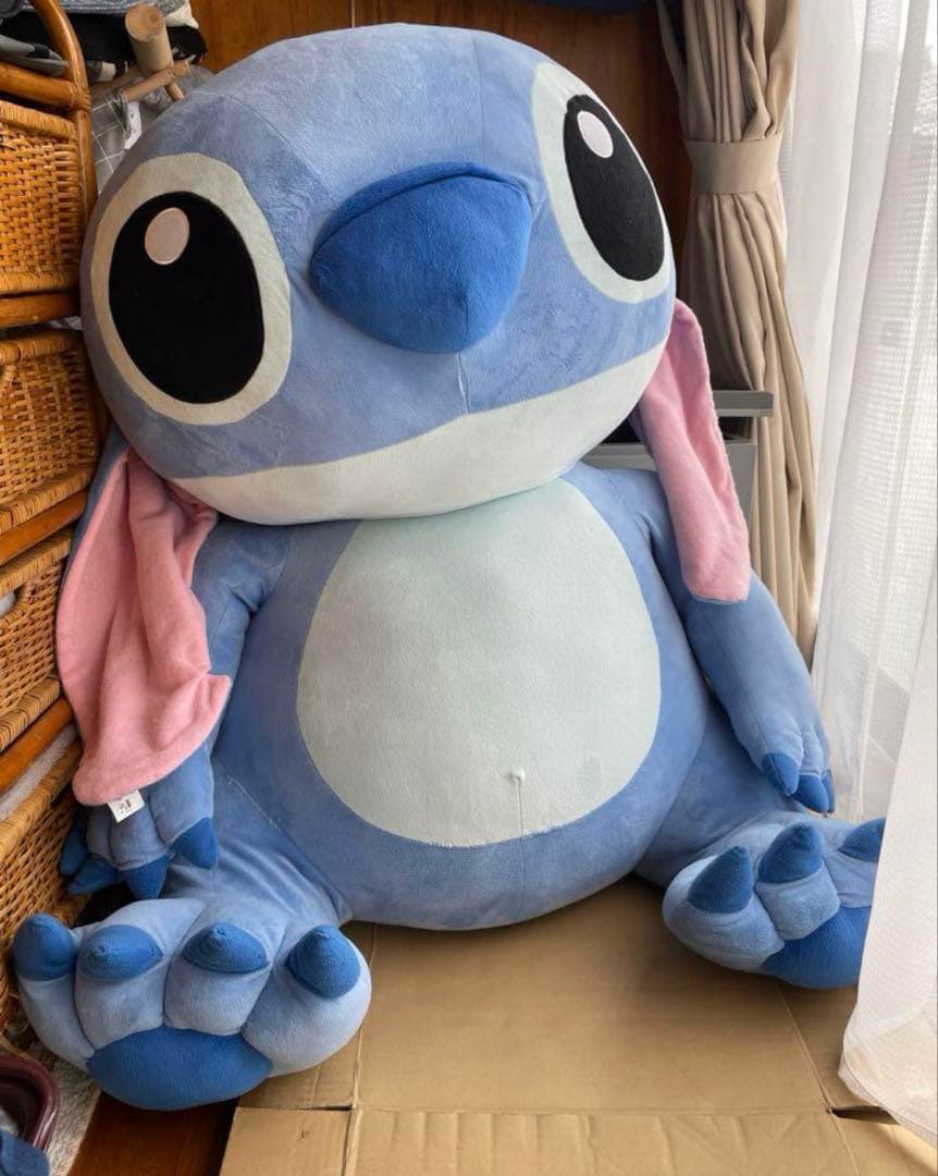 超巨大　ビッグサイズ　スティッチ　ぬいぐるみ
