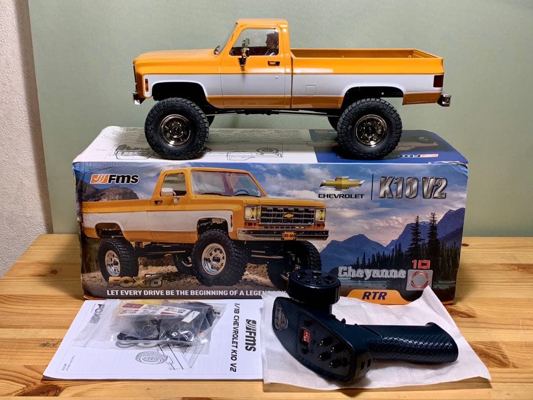 美品 FMS シボレー K10 V2 1/18 RTR ホビーラジコン