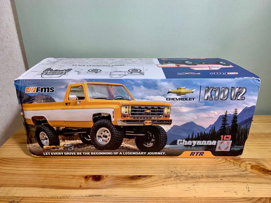 美品 FMS シボレー K10 V2 1/18 RTR ホビーラジコン