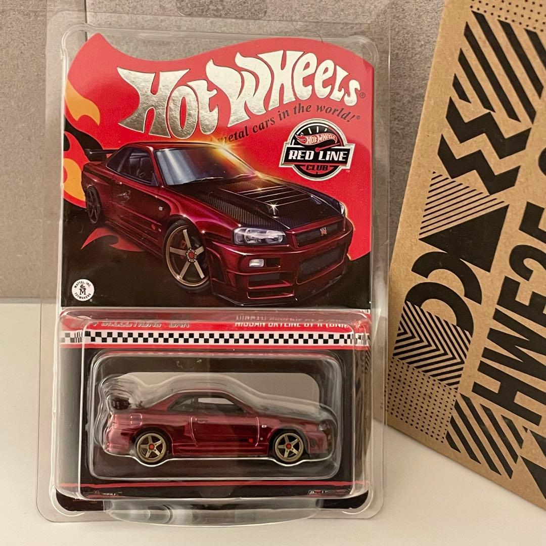 HW RLC 2024 セレクションカー BNR34 GT-R レッドライン