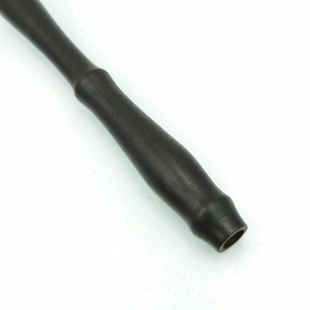 黒檀　ガラスペン木軸　No.12　ホワイトマイカ　天然石　ボルトレッティ互換軸