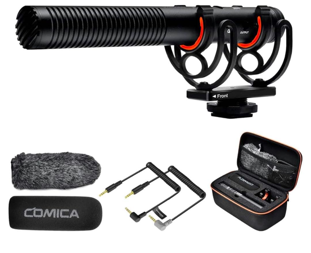 外付けマイク COMICA VM20 スマホ対応 カメラ対応