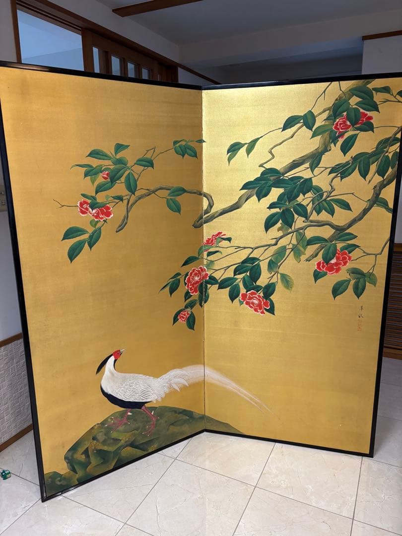金屏風