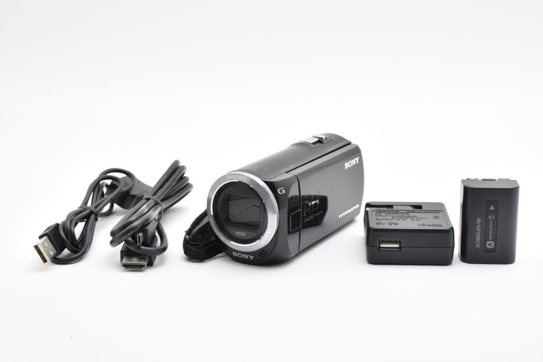 【美品】SONY Handycam HDR-CX390 ブラック　動作確認済