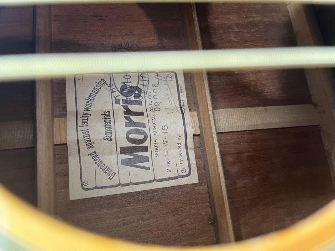 Morris W-15 アコースティックギター アコギ