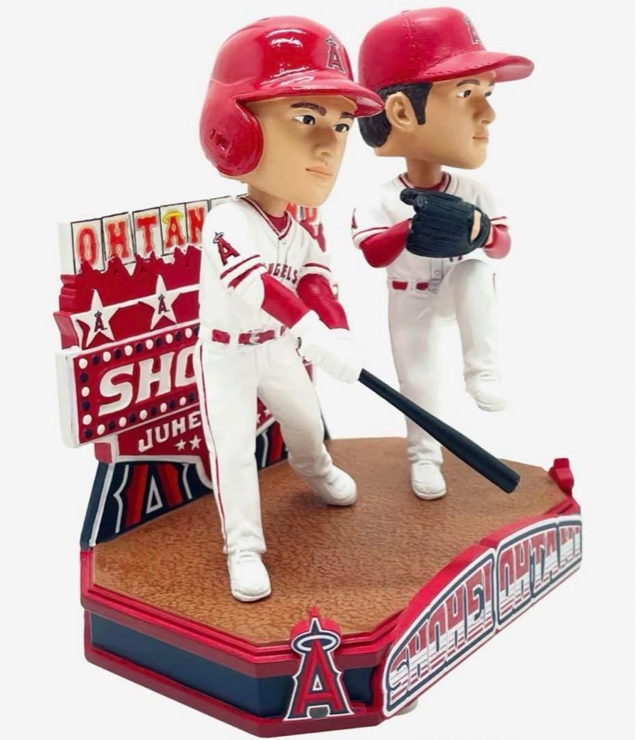 【限定223個】激レア 2本塁打 10奪三振 大谷翔平 ボブルヘッド