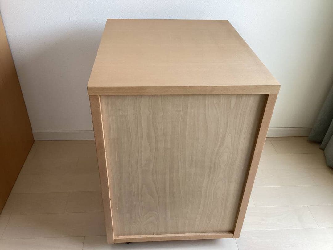 無印良品　ブナ材　キャビネット