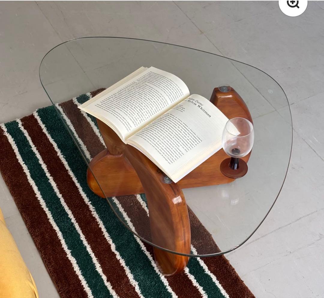 サイドテーブル・ナイトテーブル・ローテーブル furnihunter T25 Stone modern table brown