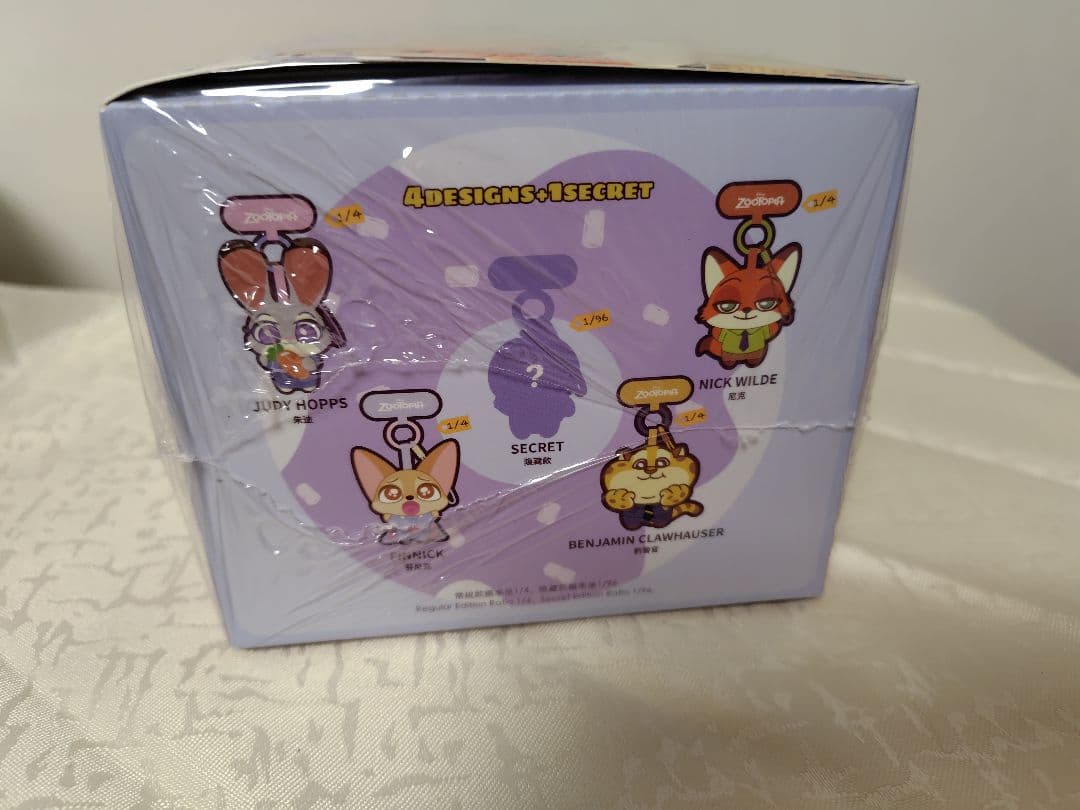 ズートピア52TOYS Zootopia Cute Crew　ケータイストラップ