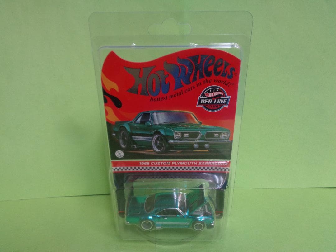 ホットウィール　RLC　レッドラインクラブ　１９６８ カスタムプリマスバラクーダ