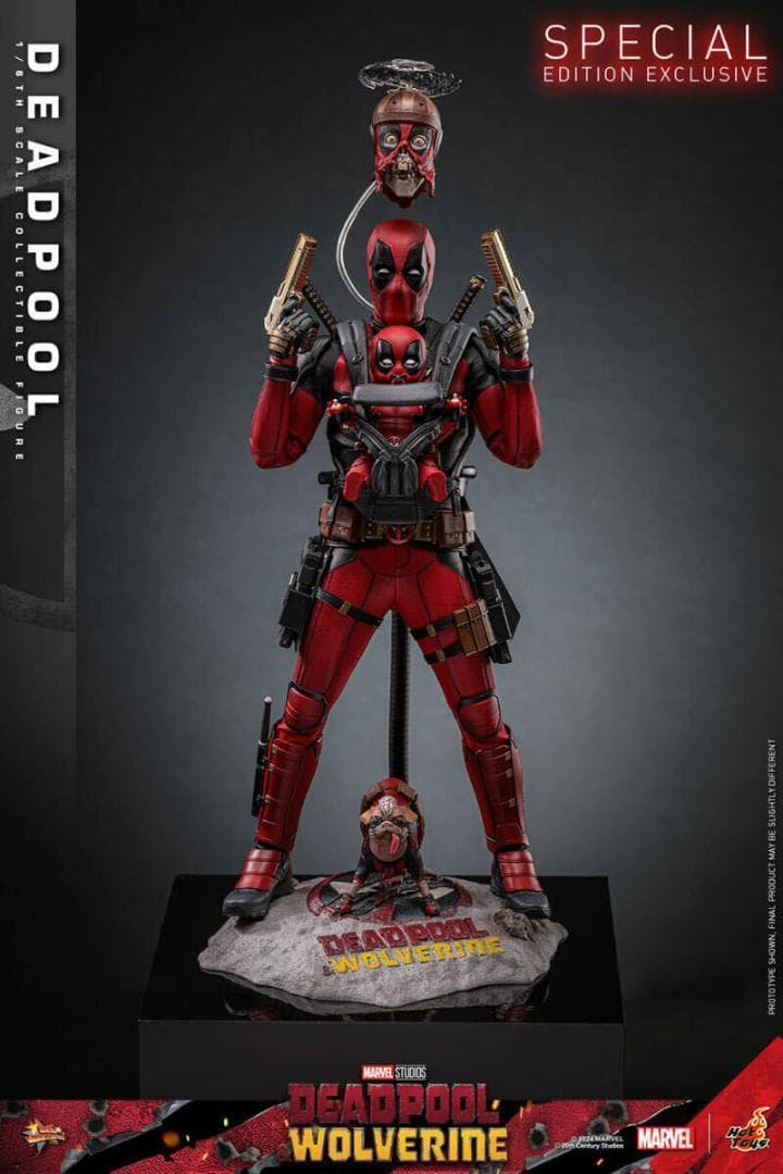 ホットトイズ 1/6 デッドプール ＆ ウルヴァリン ボーナス付 MMS746B