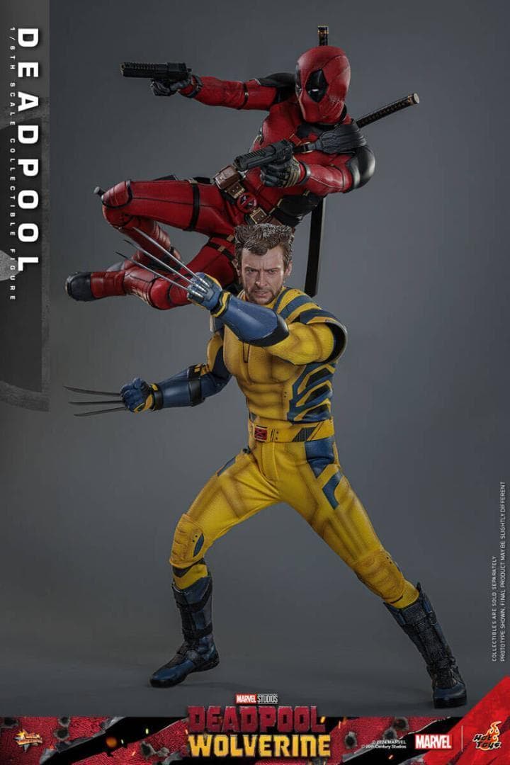 ホットトイズ 1/6 デッドプール ＆ ウルヴァリン ボーナス付 MMS746B