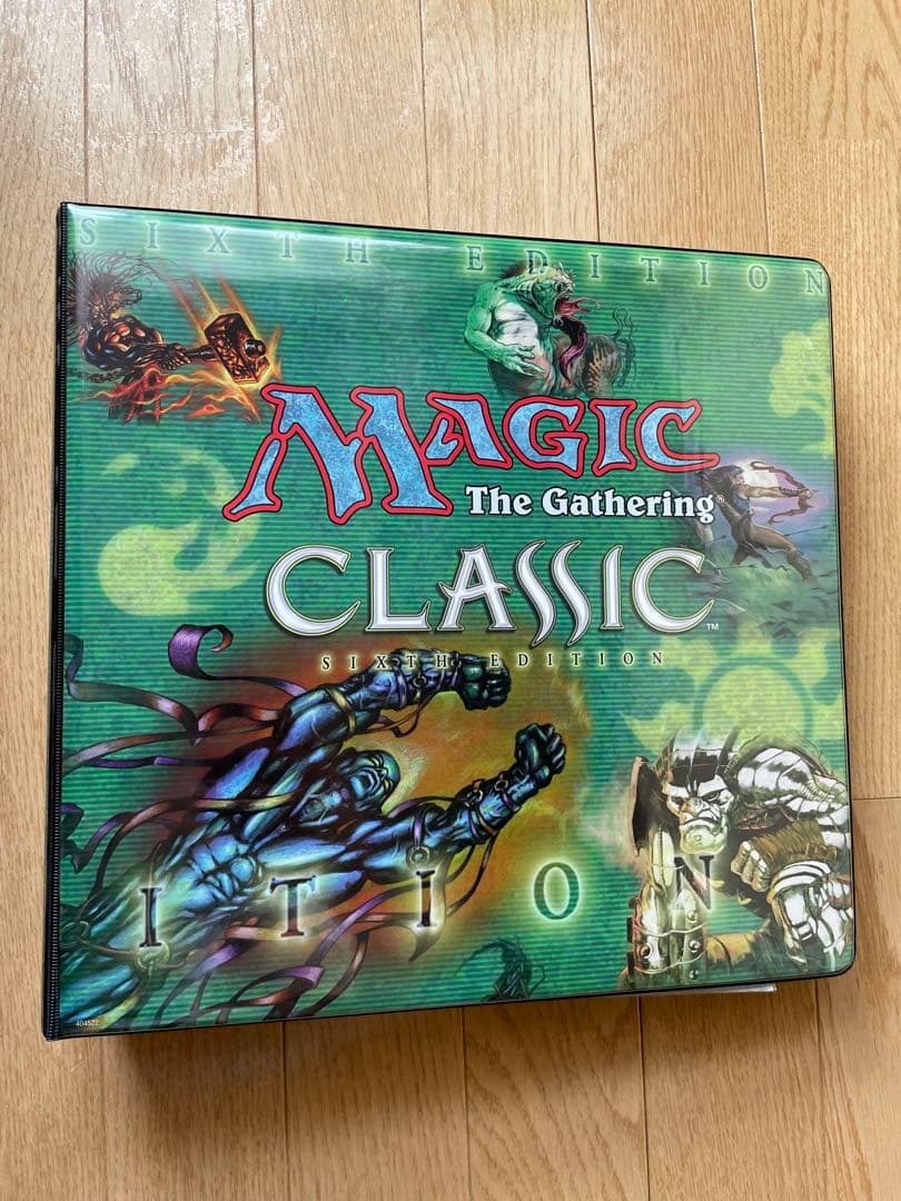 【美品！！】MTG 6版 公式カードファイルバインダー