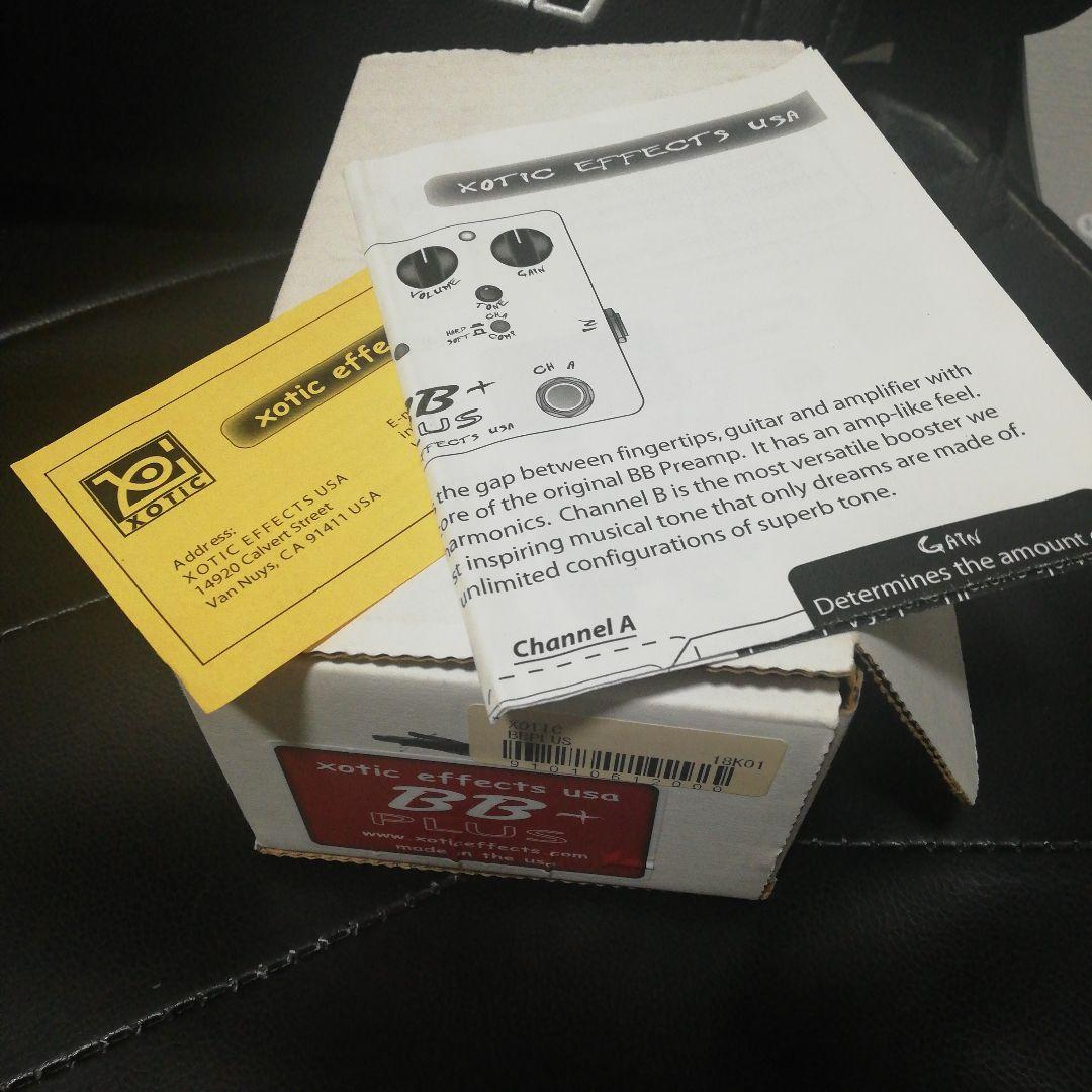 ギター XOTIC BB PLUS