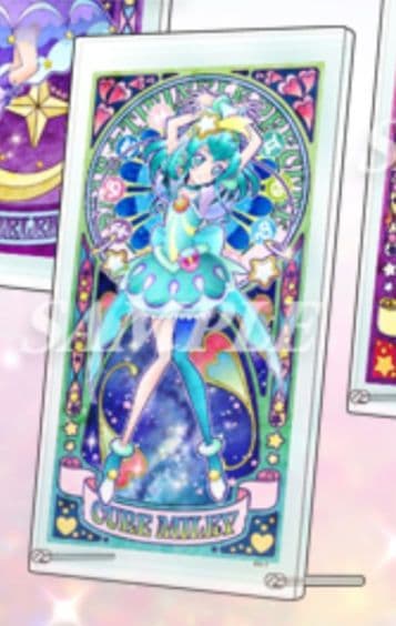 キュアミルキー　イマジナリースカイグラフィティ　アクリルボード