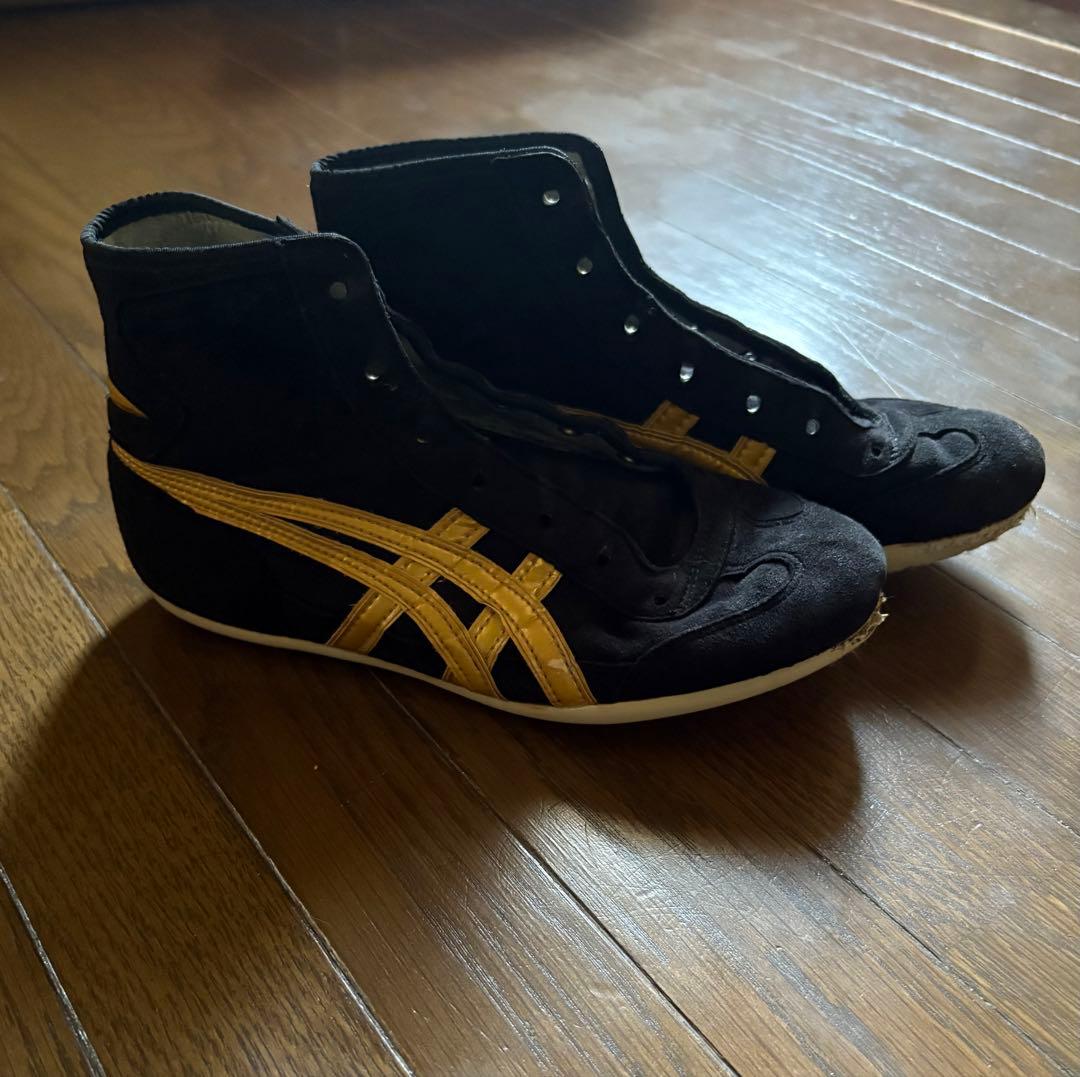 アシックス旧オーダー23.5cmレスリングシューズ