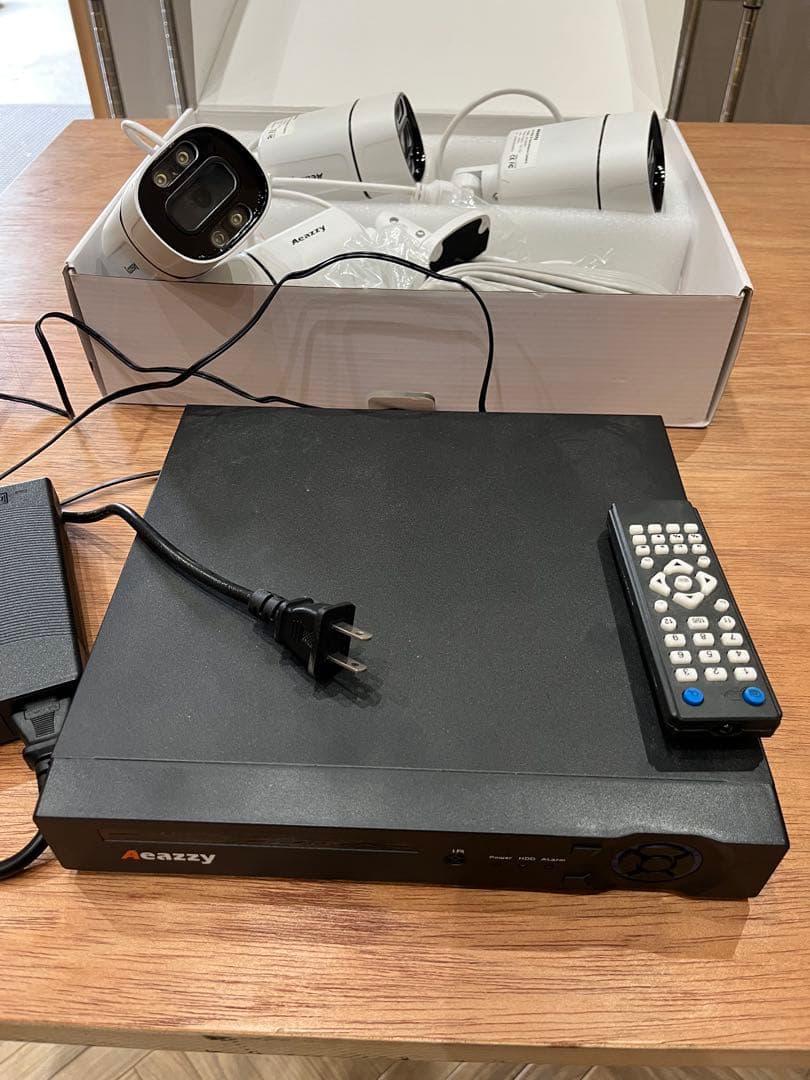 Aeaazzy 防犯カメラセット 4台