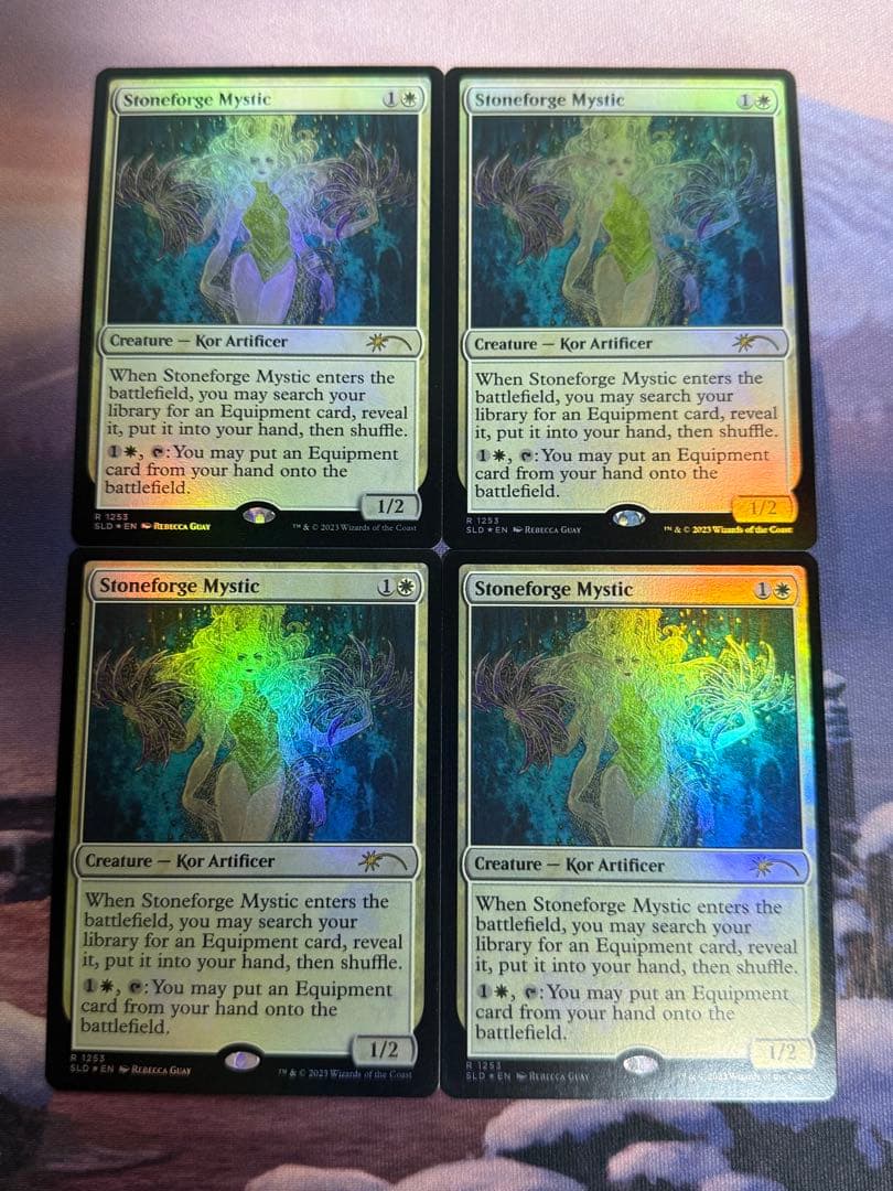 MTG/SLD/石鍛冶の神秘家/foil/4枚
