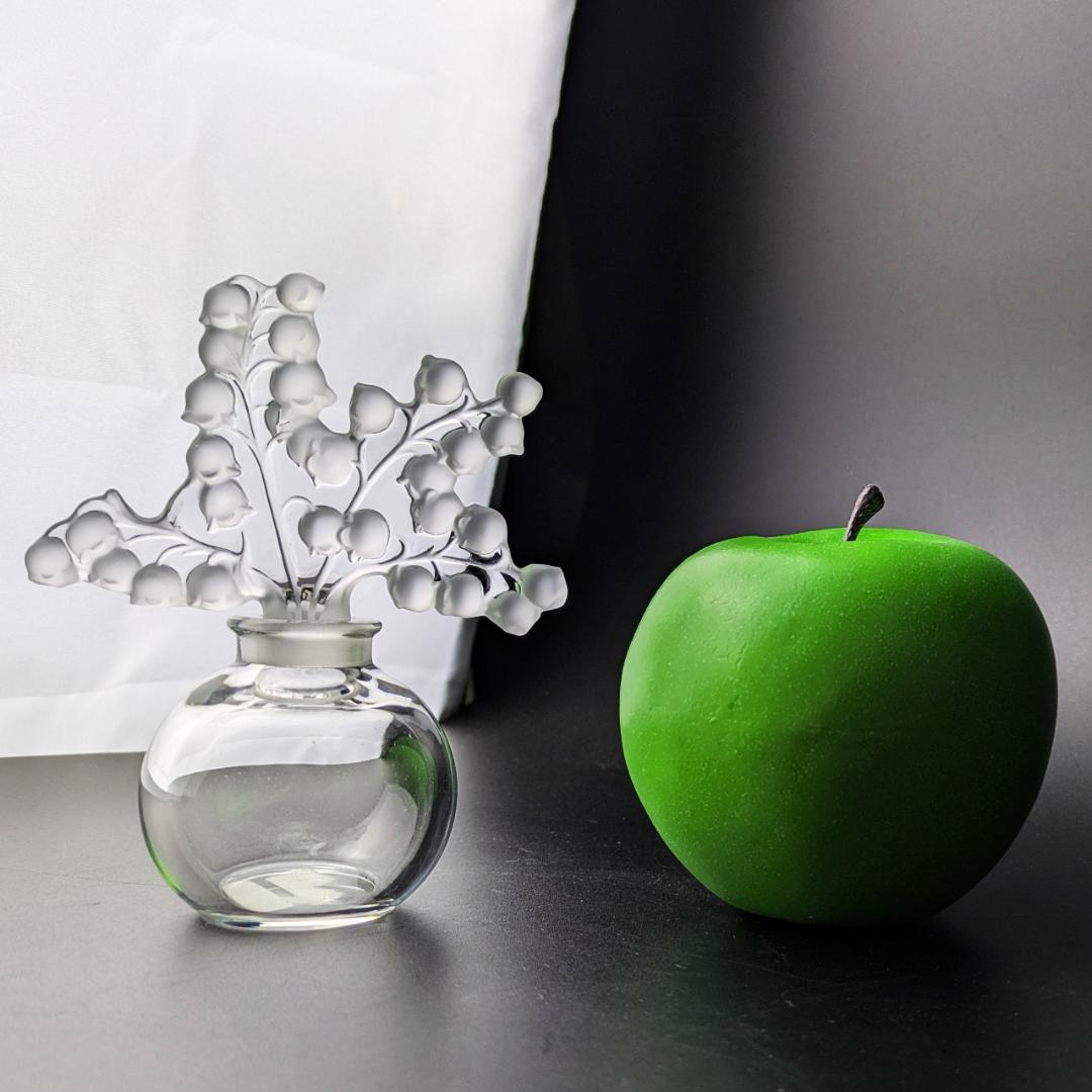 た*ん様 萌えるすずらん★ラリック 香水瓶 クレールフォンテーヌ 12cm 美品