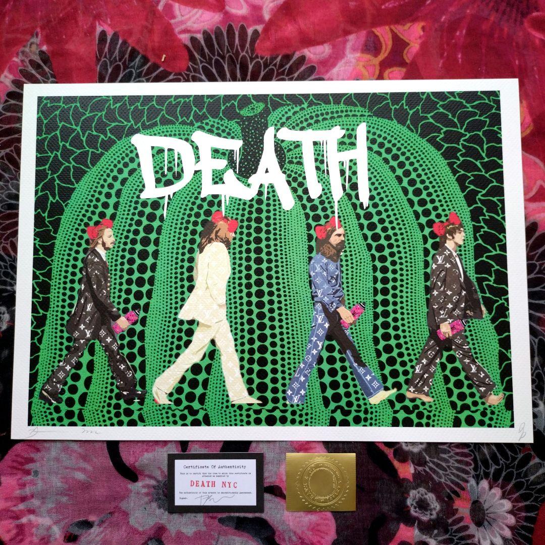 death nyc 世界限定100枚　ビートルズ　草間彌生　かぼちゃ